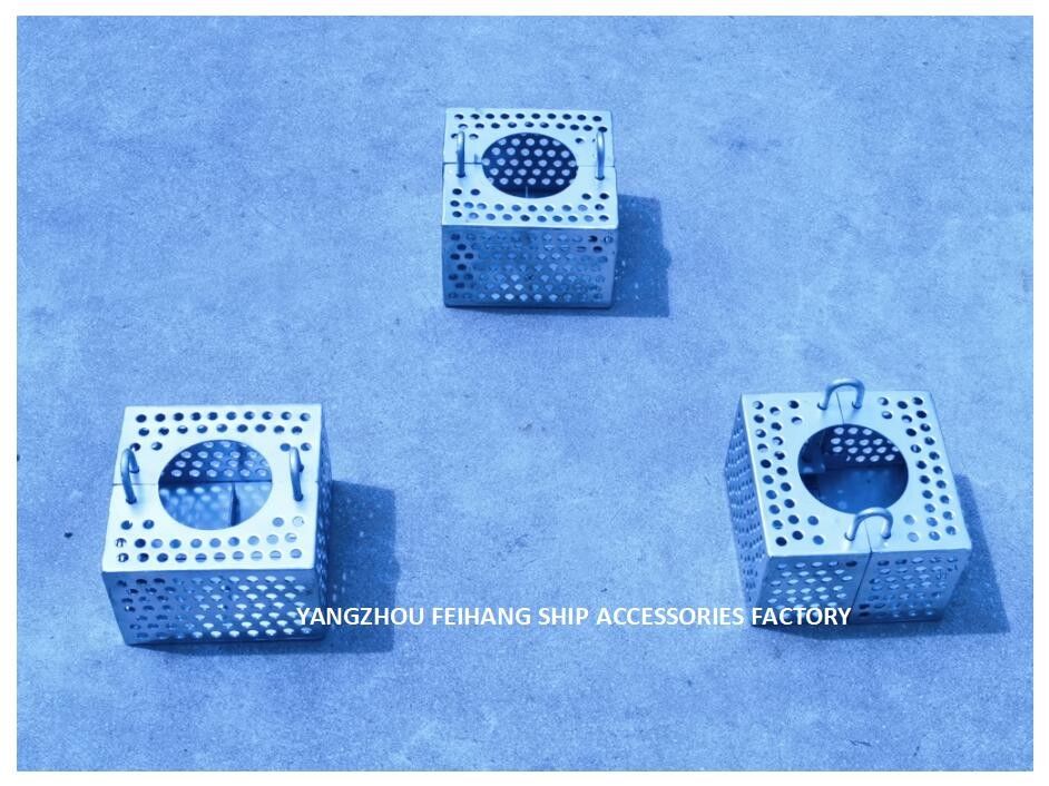 Jis F7206 5k-50a Ανοξείδωτα Διχτυωτά Ροζ Κιβώτιο Σωρών Για Σύνδεση με Σπειρώματα Αναρρόφησης Δεξαμενής Νερού