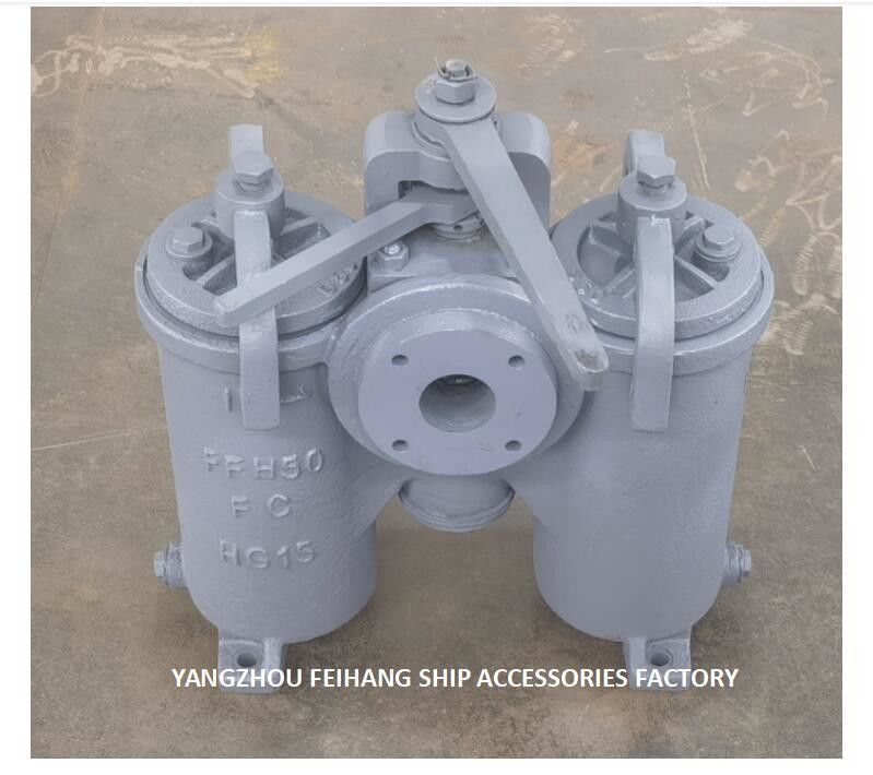 Σίτα λαδιού Duplex H-Type Jis F7208-θαλάσσια Duplex Oil Strainer Jis F7208-Duplex Water Strainer