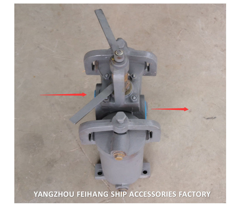 Σίτα λαδιού Duplex H-Type Jis F7208-θαλάσσια Duplex Oil Strainer Jis F7208-Duplex Water Strainer