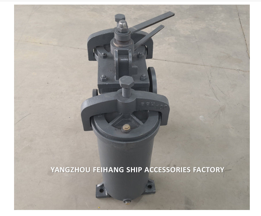 Σίτα λαδιού Duplex H-Type Jis F7208-θαλάσσια Duplex Oil Strainer Jis F7208-Duplex Water Strainer