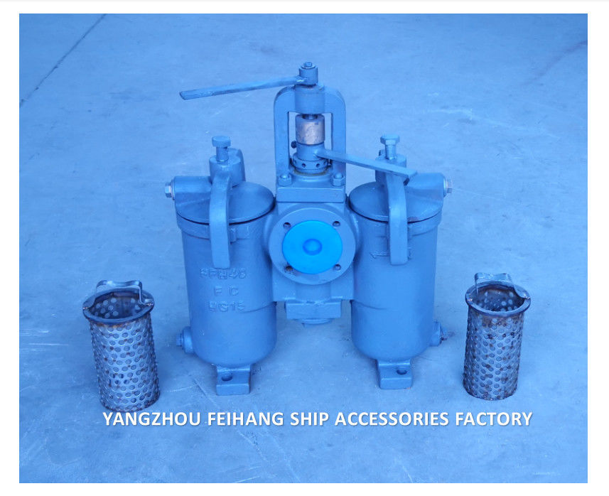 5K-25A Duplex Oil Strainer Duplex Oil Strainer-For Casting Design Standards JIS F F7208