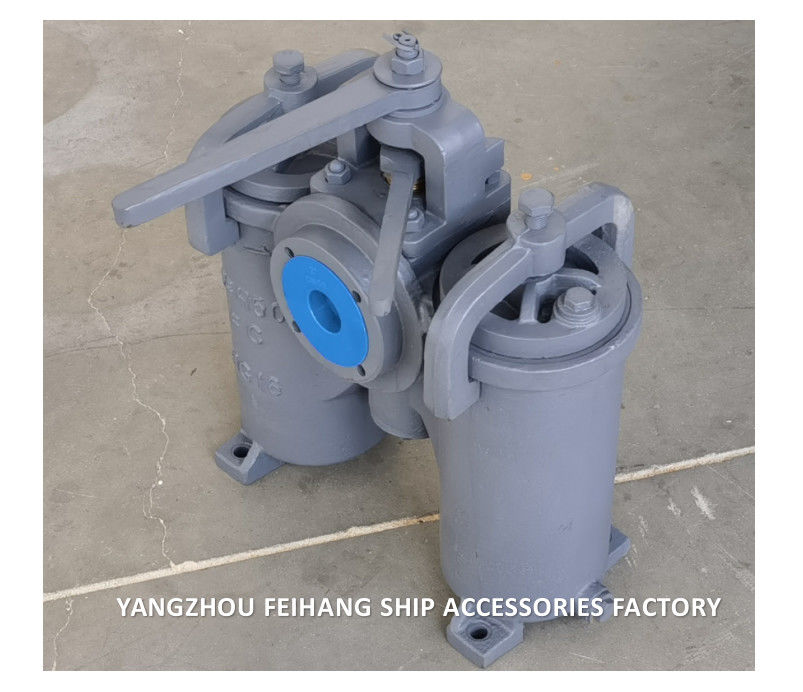 Σίτα λαδιού Duplex H-Type Jis F7208-θαλάσσια Duplex Oil Strainer Jis F7208-Duplex Water Strainer