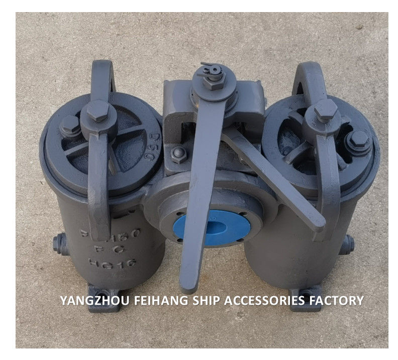 Σίτα λαδιού Duplex H-Type Jis F7208-θαλάσσια Duplex Oil Strainer Jis F7208-Duplex Water Strainer