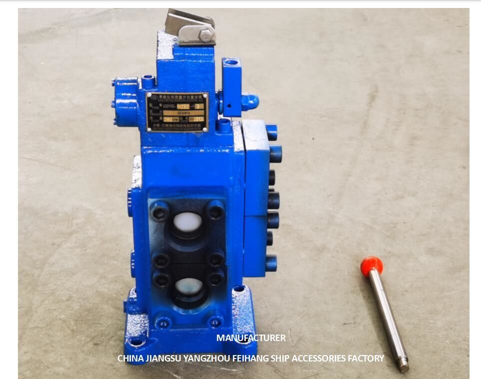 Βαλβίδα ελέγχου Windlass Winch Βαλβίδα ελέγχου Βαλβίδα ελέγχου αναλογικής ροής για πλοία 35sfre-Mo32-H3