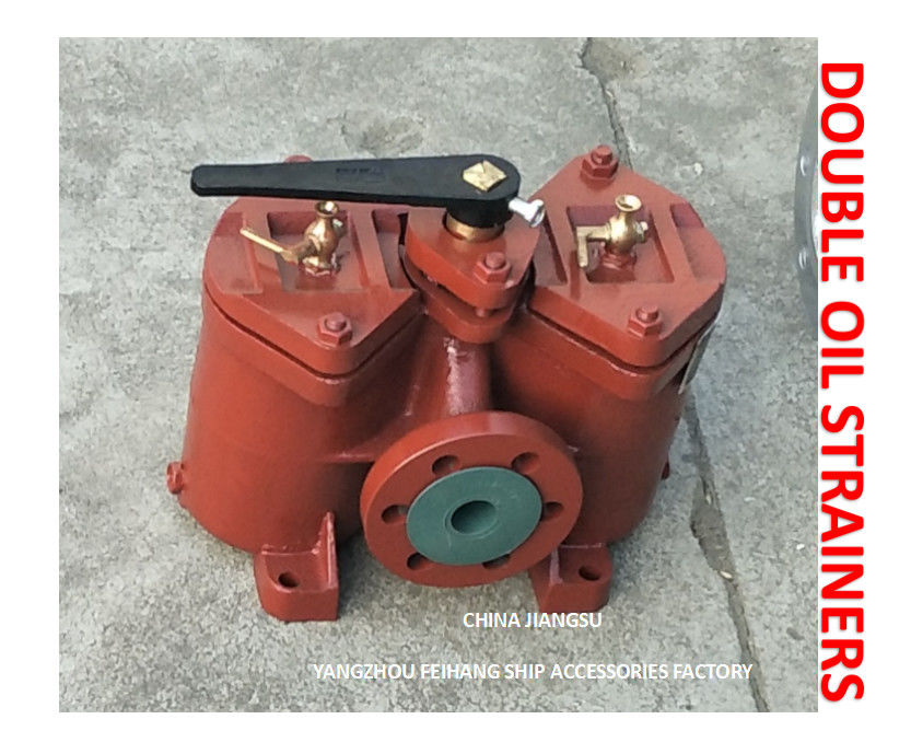 Diesel Oil Separator Imported θαλάσσια Dual Oil Filter AS4032-0.16/0.09 Cb/T425-94 Σώμα από χυτοσίδηρο φίλτρο φυσιγγίου