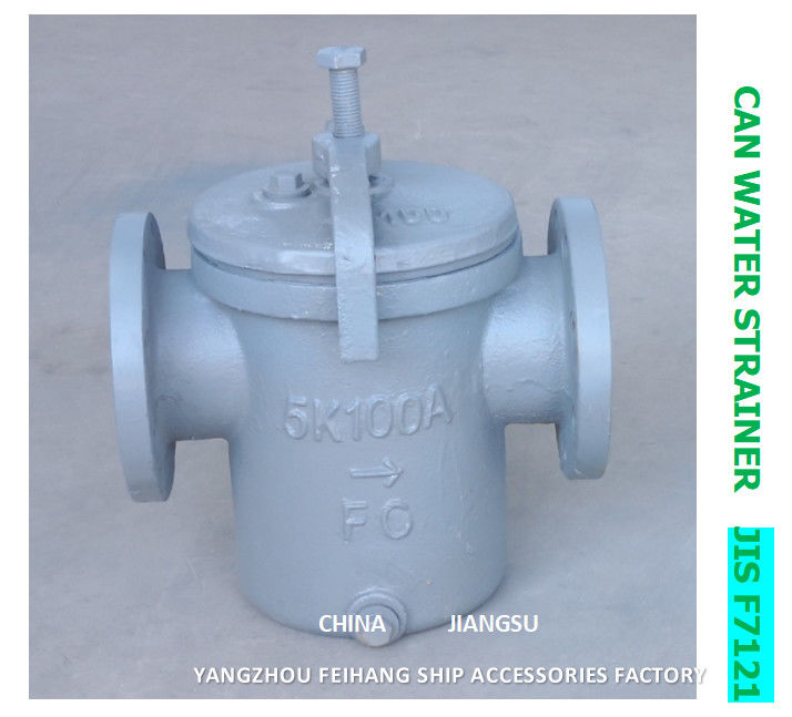 JIS 5k-100A μπορεί να ποτίσει το διηθητήρα Impa που 872007 JIS 5k-100a μπορούν να ποτίσουν το σώμα φίλτρων - κασέτα φίλτρων χυτοσιδήρου - ανοξείδωτη