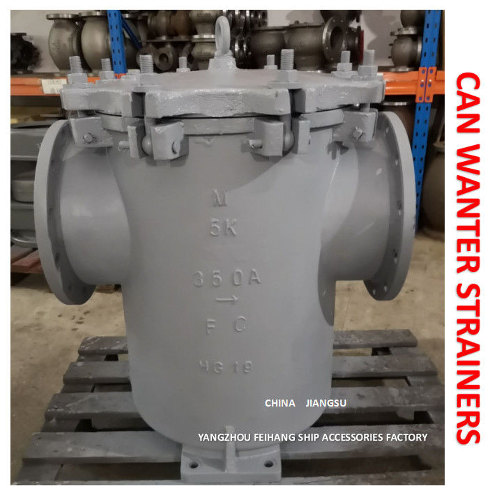IMPA872013 Φίλτρα νερού θαλάσσια μπορώ 5K-350A S-Type Body Χυτοσίδηρο Φίλτρο από ανοξείδωτο χάλυβα
