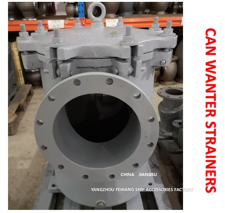 IMPA872013 Φίλτρα νερού θαλάσσια μπορώ 5K-350A S-Type Body Χυτοσίδηρο Φίλτρο από ανοξείδωτο χάλυβα