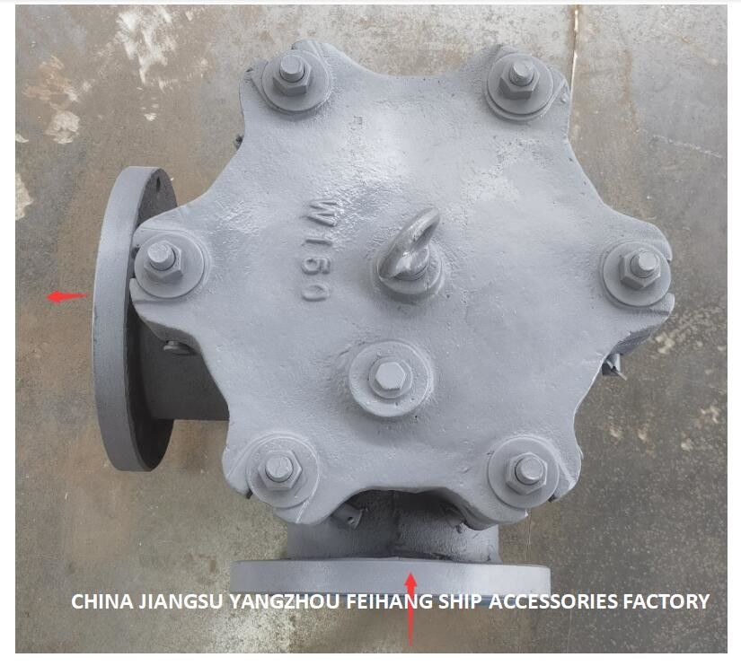Can Water Strainers 5K-150A S-Type JIS F7121 5k-150a Cylindrical Water Filter - Straight Sea Water Filter