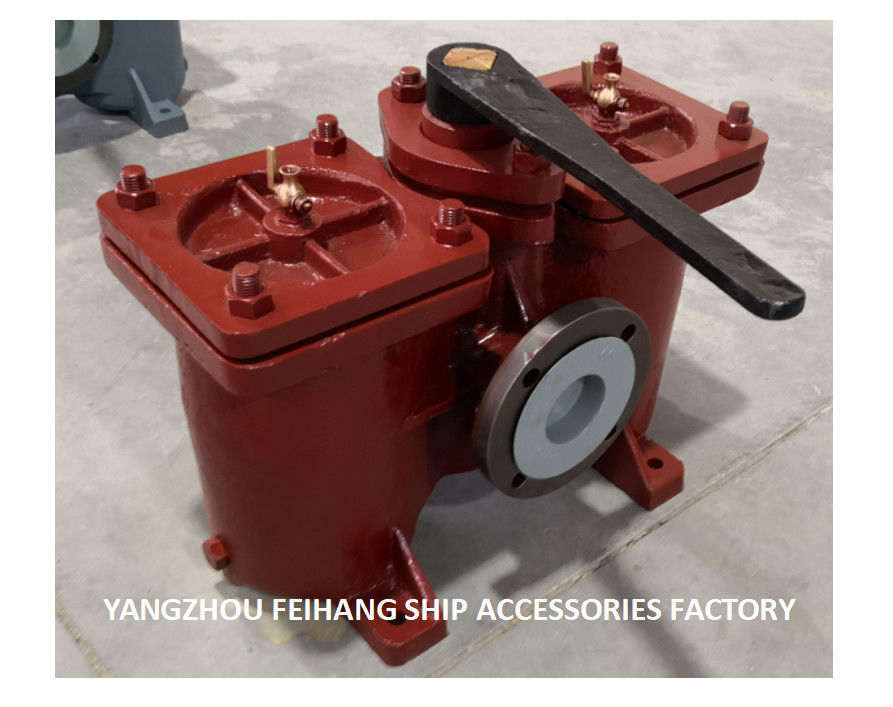 Διπλοί διηθητήρες πετρελαίου AS4065-0.75/0.26 Cb/T425 για την κασέτα φίλτρων χυτοσιδήρου σώματος εξόδου διαχωριστών πετρελαίου ανοξείδωτη