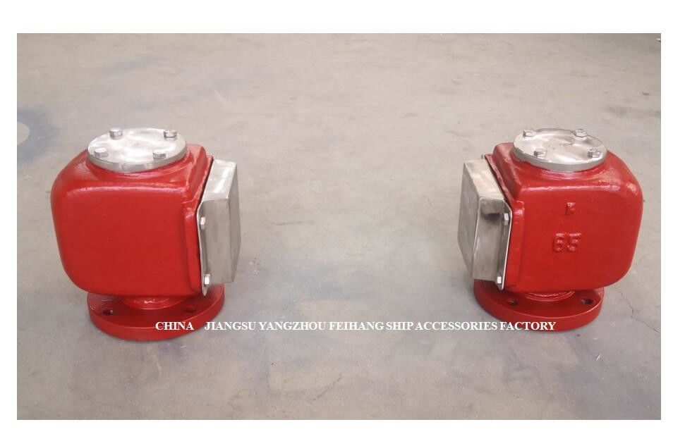 Αναπνεύσιμη ΚΑΠ για τον πρότυπο DS50QT CB/T3594-1994 χυσιμάτων F.O. δεξαμενών θαλάσσιο εξαεριστήρα Headr όρμων ανοξείδωτου δευτερεύοντα