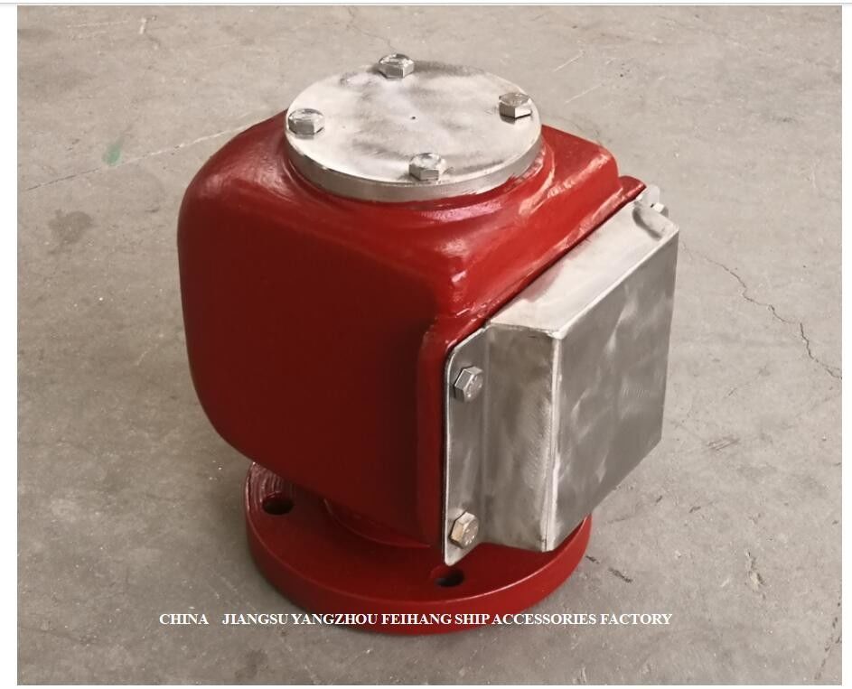 Αναπνεύσιμη ΚΑΠ για τον πρότυπο DS50QT CB/T3594-1994 χυσιμάτων F.O. δεξαμενών θαλάσσιο εξαεριστήρα Headr όρμων ανοξείδωτου δευτερεύοντα