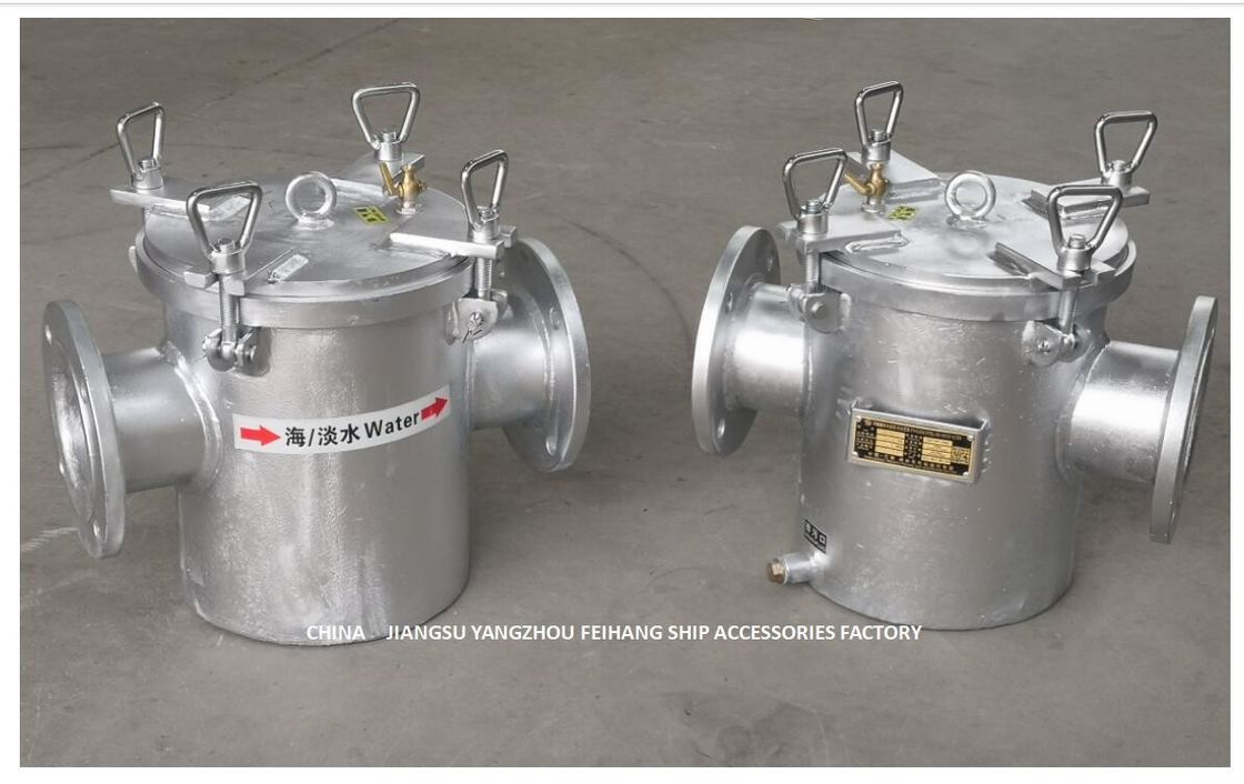 Ο χάλυβας άνθρακα As125 Cb/T497-2012 γαλβάνισε το χονδροειδές φίλτρο νερού, άνθρακα χάλυβα γαλβανισμένο φίλτρο νερού αναρρόφησης χονδροειδές