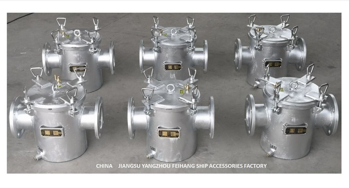Ο χάλυβας άνθρακα As125 Cb/T497-2012 γαλβάνισε το χονδροειδές φίλτρο νερού, άνθρακα χάλυβα γαλβανισμένο φίλτρο νερού αναρρόφησης χονδροειδές