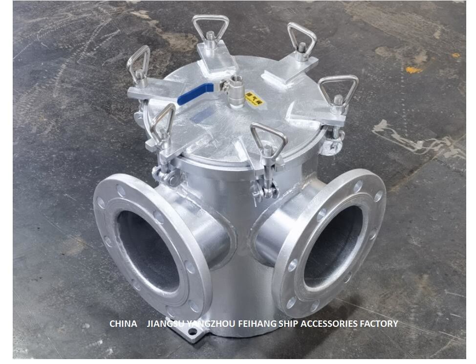 BRS150 CB/T497-2012 κεντρική γλυκού νερού εμβύθιση Galvaniz χάλυβα άνθρακα σωστής γωνίας φίλτρων θαλάσσιου νερού συστημάτων ψύξης θαλάσσια καυτή