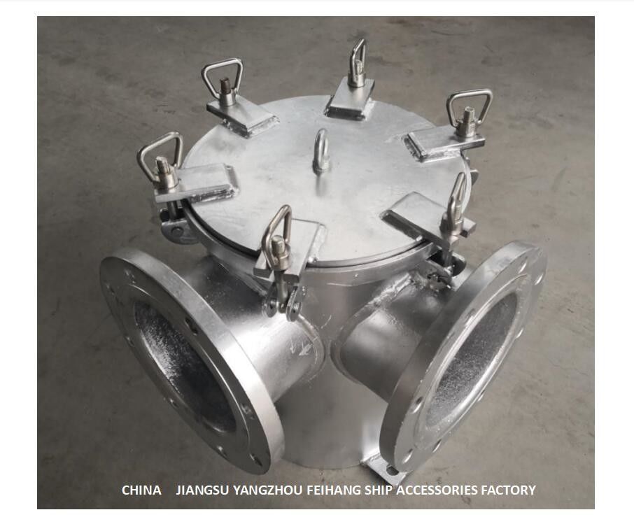 BRS150 CB/T497-2012 κεντρική γλυκού νερού εμβύθιση Galvaniz χάλυβα άνθρακα σωστής γωνίας φίλτρων θαλάσσιου νερού συστημάτων ψύξης θαλάσσια καυτή