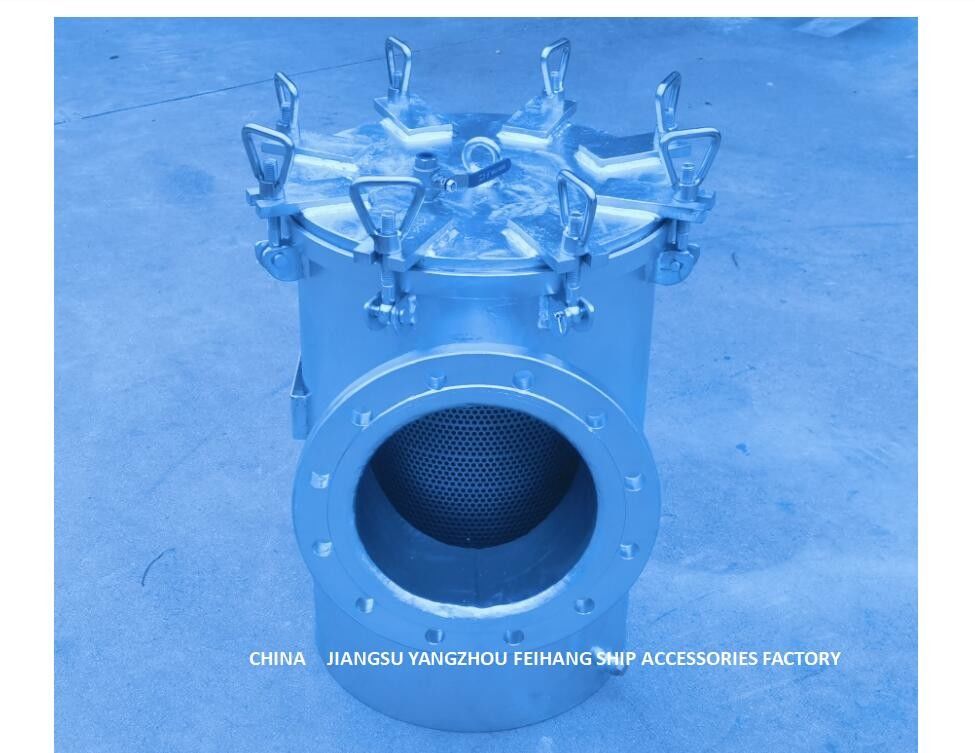 Γαλβανισμένο φίλτρο πρότυπο AS250 CB/T497-2012 θαλάσσιου νερού χάλυβα άνθρακα για τους υψηλού επιπέδου υποθαλάσσιους διηθητήρες θαλάσσιου νερού πυλών