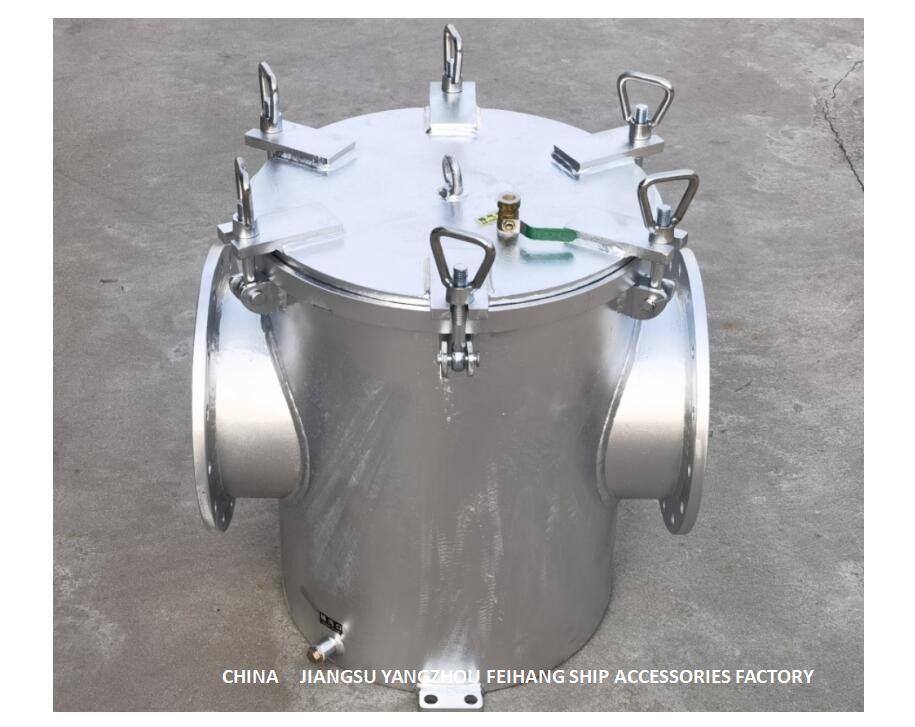 Γαλβανισμένο φίλτρο πρότυπο AS250 CB/T497-2012 θαλάσσιου νερού χάλυβα άνθρακα για τους χαμηλού επιπέδου υποβρύχιους διηθητήρες θαλάσσιου νερού πυλών