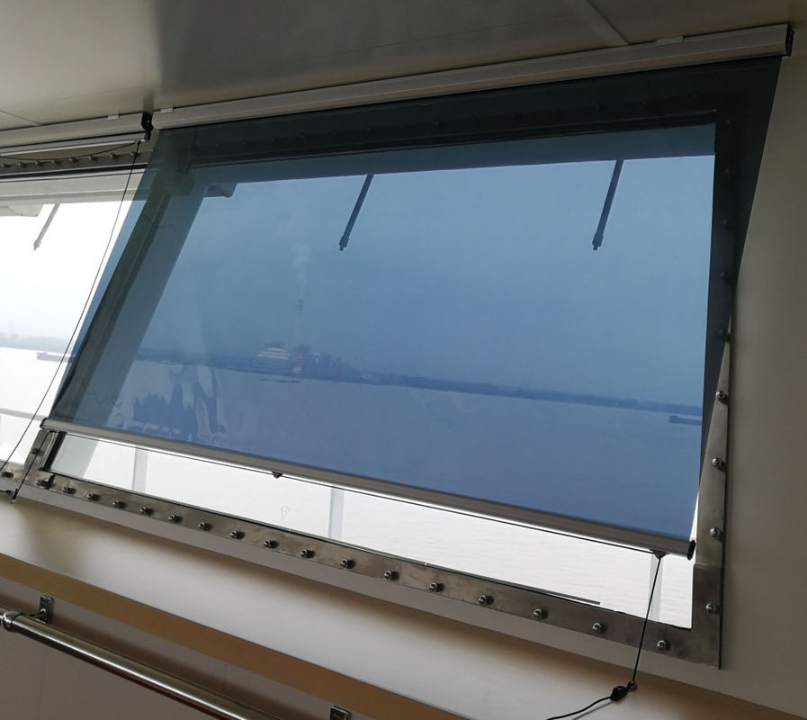 IMPA150721 κουρτίνες πιλοτηρίων - θαλάσσιοι Sunshade πιλοτηρίων τυφλοί κυλίνδρων - ελαφρύ φιλτράροντας Sunscreen Sunshade μόνωσης θερμότητας
