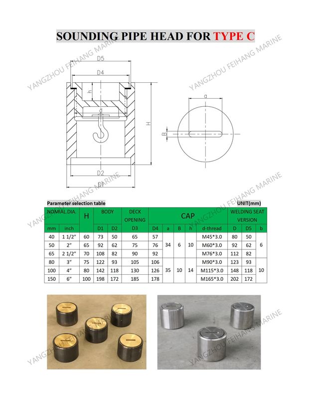 C40 CB/T3778 Κεφαλή σωλήνα ηχογράφησης Κεφαλή σωλήνα ηχογράφησης Κεφαλή σωλήνα ηχογράφησης Κεφαλή ηχογράφησης