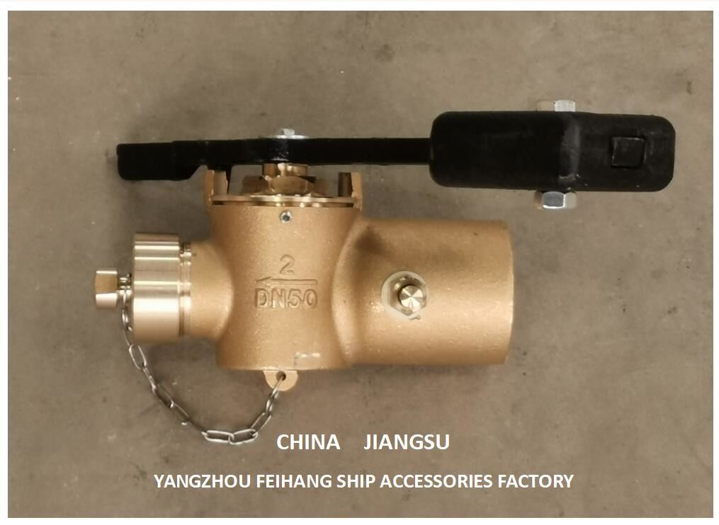 DN50 CB/T3778-99 Κεφαλές βαλβίδων αυτοκλείσιμων θυρών για υλικό σωλήνων με αντίστοιχο βάρος-χάλκινο