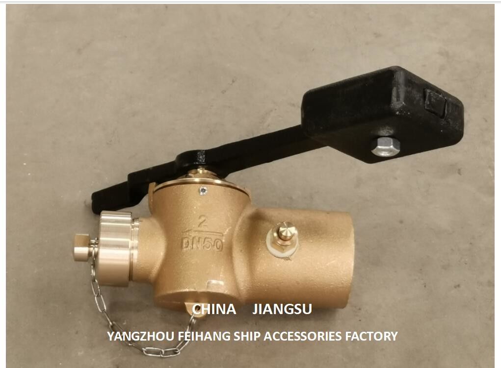 DN50 CB/T3778-99 Κεφαλές βαλβίδων αυτοκλείσιμων θυρών για υλικό σωλήνων με αντίστοιχο βάρος-χάλκινο