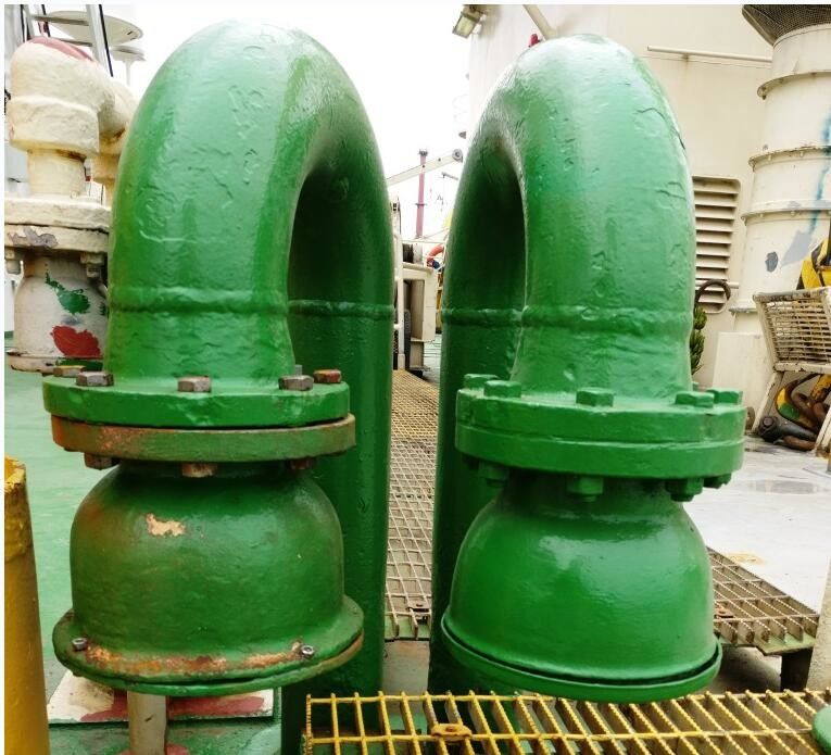 Με κεφαλίδα εξαερισμού Gooseneck Bend-Gooseneck Type Air Vent Cap-Air Pipe Head