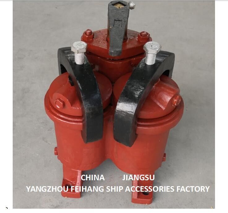 JIS 5K-25-100A DUPLEX OIL STRAINER ((U-TYPE) ΤΕΧΝΙΚΑ ΔΕΤΑ