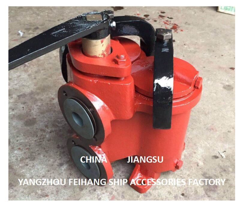 JIS 5K-25-100A DUPLEX OIL STRAINER ((U-TYPE) ΤΕΧΝΙΚΑ ΔΕΤΑ