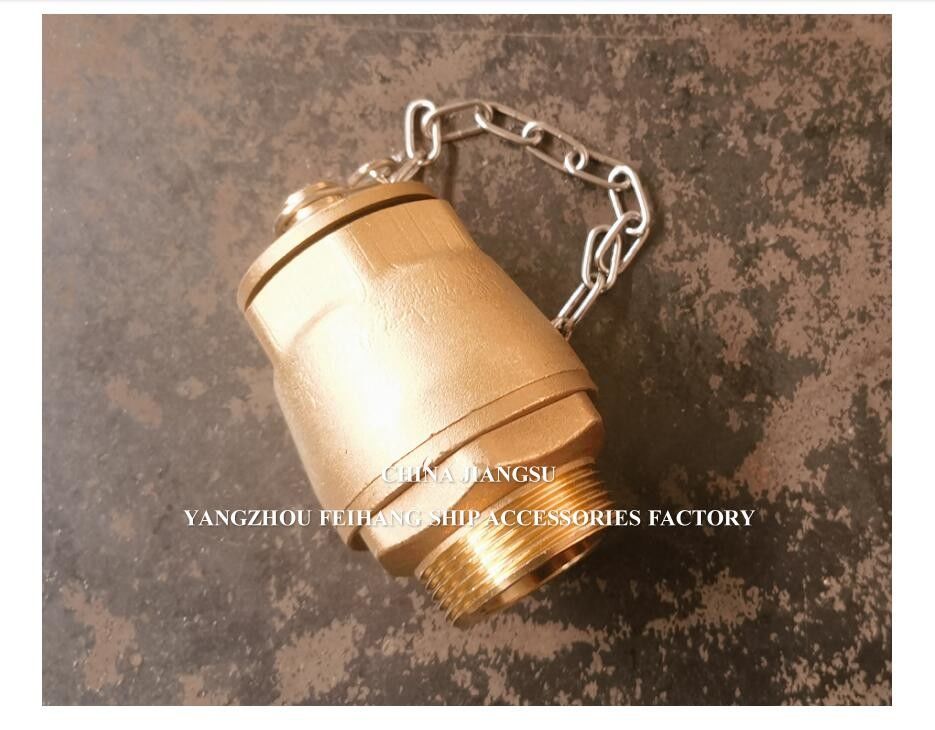 Κύλινδρο αποχέτευσης βαλβίδας BRASS σώμα NPT κάλυψη από ανοξείδωτο χάλυβα πλωτή μπάλα DN32 DN40 μοντέλο