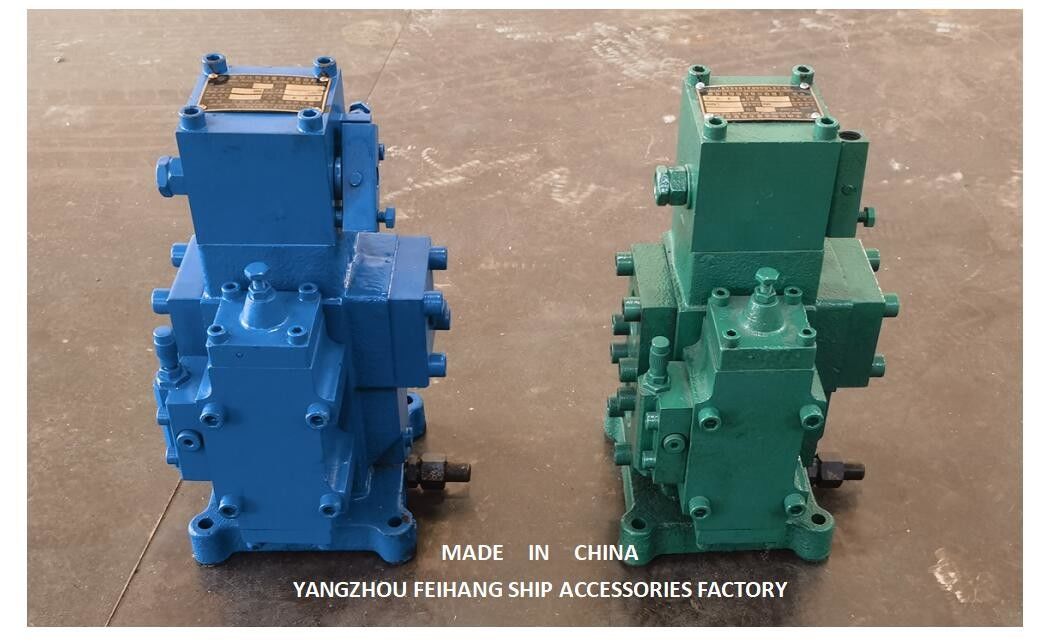 Ελέγχου βαλβίδας-βιντς Ελέγχου μπλοκ MODEL-JHH08-6C-PT-200 PORT SIZE 3/4