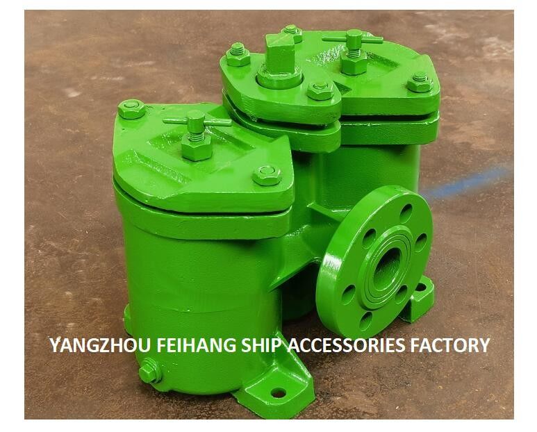 Φιλτράρια πετρελαίου Marine Duplex Model As32-0.4/0.22 Cb/T425-94 Φιλτράρια πετρελαίου Marine Duplex Σώμα από χυτοσίδηρο ευθεία