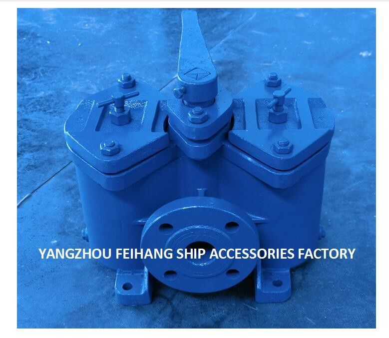 Φιλτράρια πετρελαίου Marine Duplex Model As32-0.4/0.22 Cb/T425-94 Φιλτράρια πετρελαίου Marine Duplex Σώμα από χυτοσίδηρο ευθεία