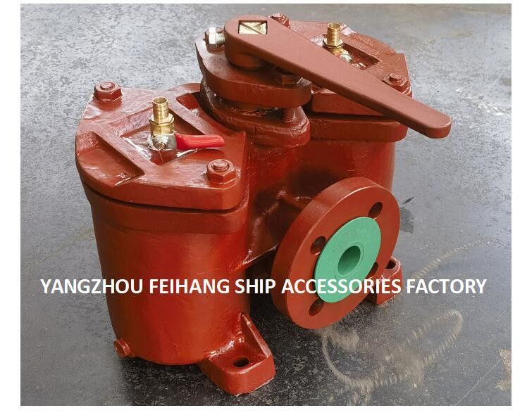 Φιλτράρια πετρελαίου Marine Duplex Model As32-0.4/0.22 Cb/T425-94 Φιλτράρια πετρελαίου Marine Duplex Σώμα από χυτοσίδηρο ευθεία