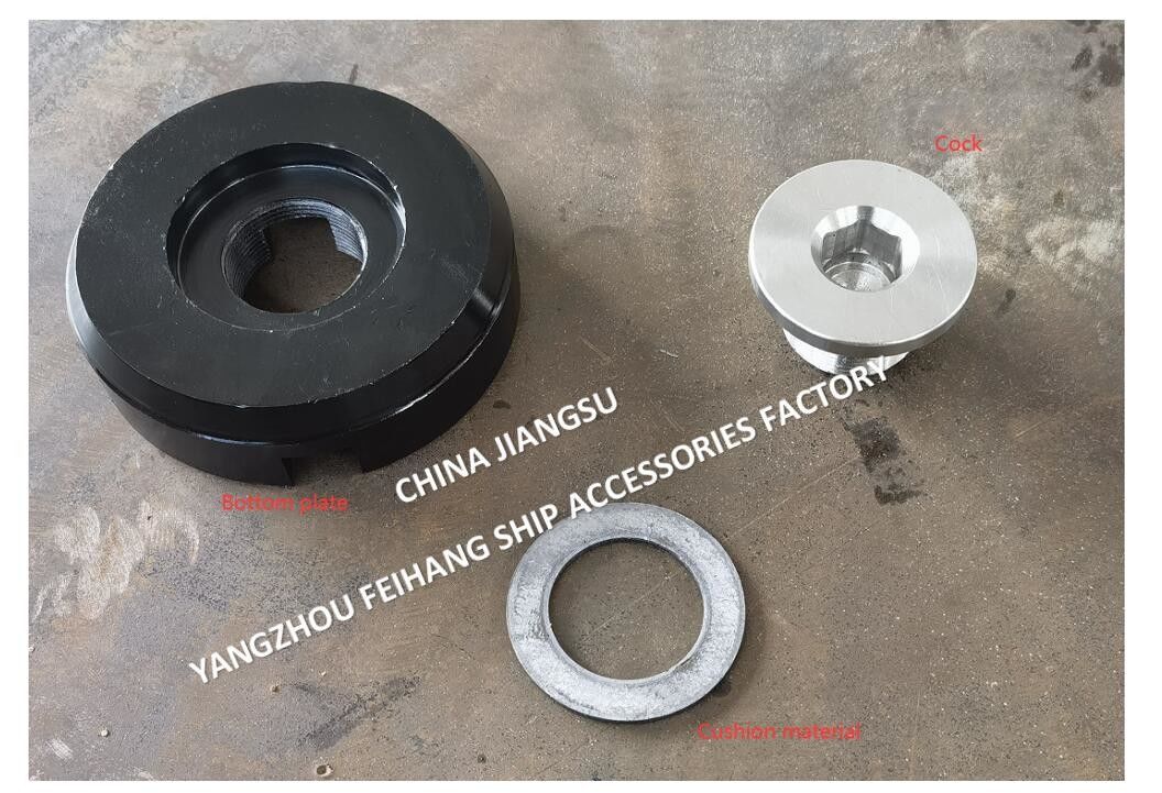 FeiHang BW52-45H Ναυτικά Σφραγίδες Βυθού Σφραγίδα Διαμέτρου 52mm Βυθός Πλάκα H-45mm Χαλκός Βυθός Σφραγίδα για δεξαμενή πετρελαίου