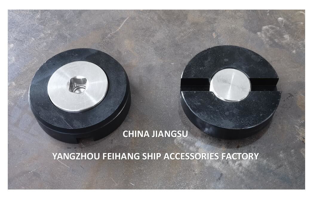 FeiHang BW52-45H Ναυτικά Σφραγίδες Βυθού Σφραγίδα Διαμέτρου 52mm Βυθός Πλάκα H-45mm Χαλκός Βυθός Σφραγίδα για δεξαμενή πετρελαίου