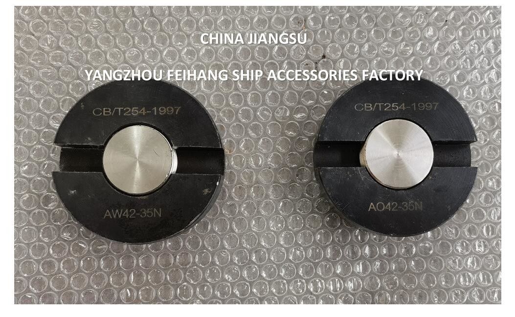 FeiHang BW52-45H Ναυτικά Σφραγίδες Βυθού Σφραγίδα Διαμέτρου 52mm Βυθός Πλάκα H-45mm Χαλκός Βυθός Σφραγίδα για δεξαμενή πετρελαίου