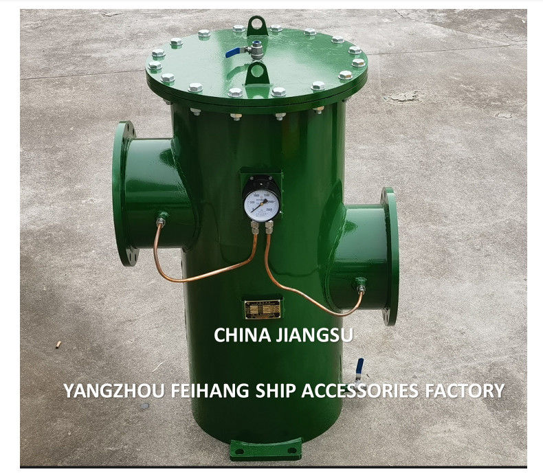 Chian Προμήθεια 5K-300A Einfachfilter-Simplex φίλτρο πετρελαίου χυτοσίδηρο σώμα Ατσάλινο φίλτρο