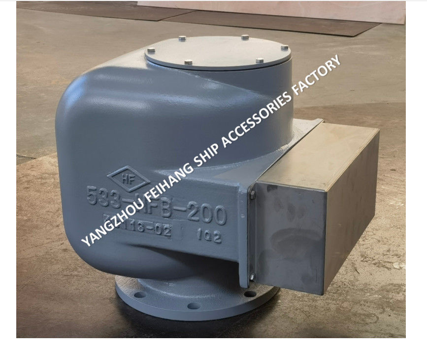 533HFB-DN200 Κεφαλή εξαερισμού ΑΕΡΙΚΟΥ ΤΥΠΟΥ ΚΑΤΑΝΚΙΟΥ ΚΕφαλή εξαερισμού ΑΕΡΙΚΟΥ ΤΟΥ ΜΟΔΕΛΟΥ 533HFB-200A