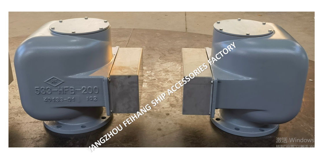 533HFB-DN200 Κεφαλή εξαερισμού ΑΕΡΙΚΟΥ ΤΥΠΟΥ ΚΑΤΑΝΚΙΟΥ ΚΕφαλή εξαερισμού ΑΕΡΙΚΟΥ ΤΟΥ ΜΟΔΕΛΟΥ 533HFB-200A