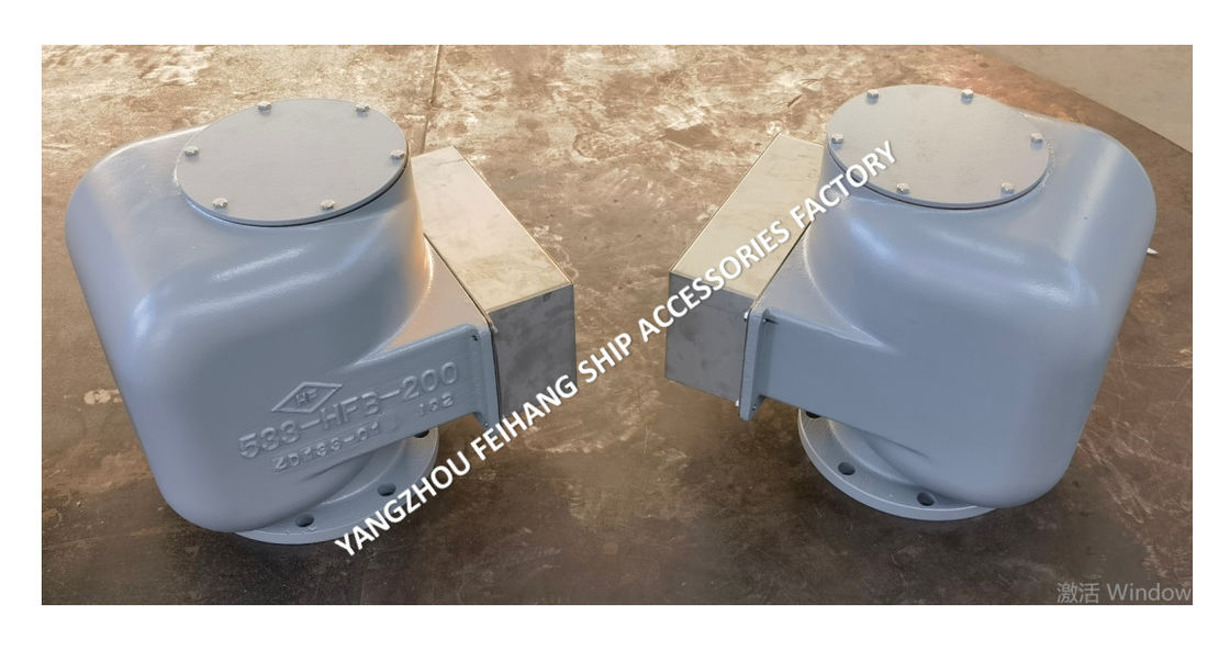 ΚΙΝΑΙΑ MARINE FLOAT TYPE HEAD 533HFB-200A-ΑIR VENT CAP Προμηθευτής FEIHANG MARINE