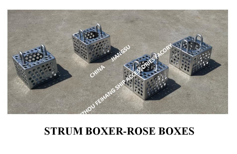 Ζυγισμένο φίλτρο από χάλυβα Rose Box για γραμμή αποθήκευσης FH-100A JIS F7206 Mesh-10mm