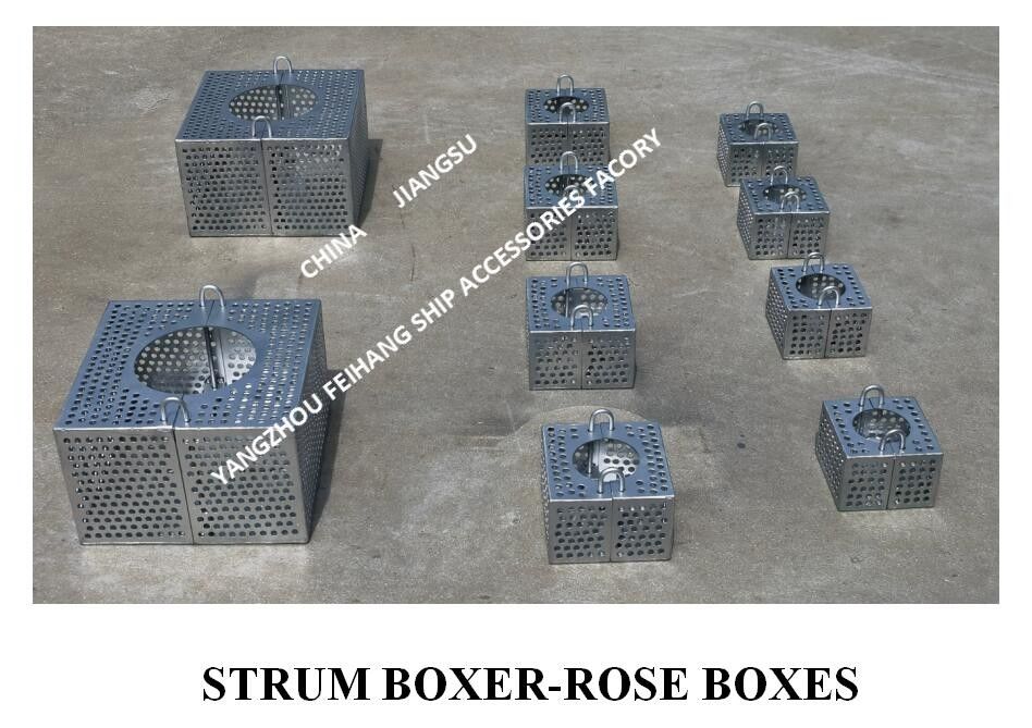 Ζυγισμένο φίλτρο από χάλυβα Rose Box για γραμμή αποθήκευσης FH-100A JIS F7206 Mesh-10mm