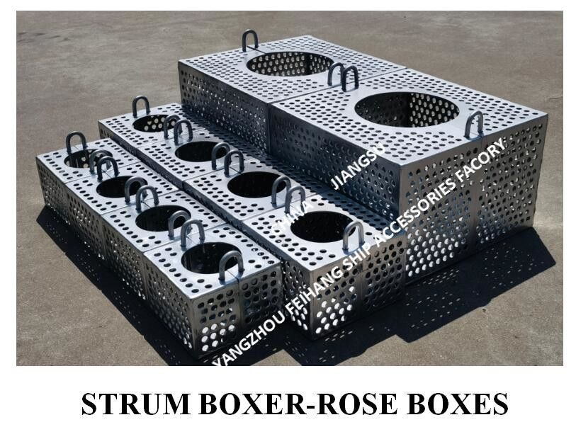 Ζυγισμένο φίλτρο από χάλυβα Rose Box για γραμμή αποθήκευσης FH-100A JIS F7206 Mesh-10mm