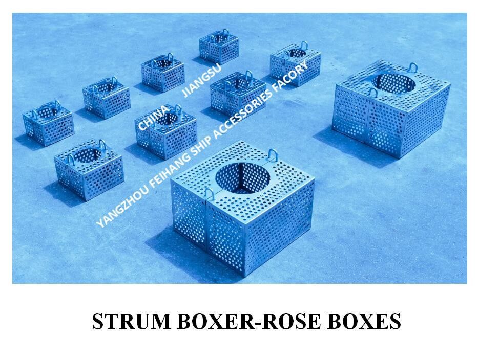 Ζυγισμένο φίλτρο από χάλυβα Rose Box για γραμμή αποθήκευσης FH-100A JIS F7206 Mesh-10mm