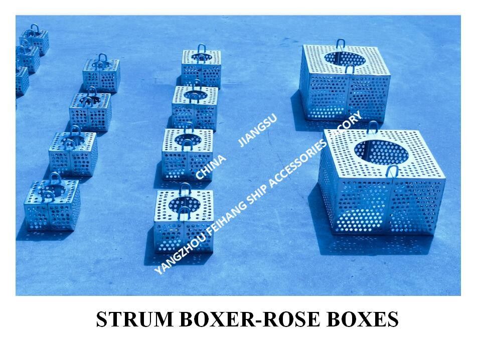 Ζυγισμένο φίλτρο από χάλυβα Rose Box για γραμμή αποθήκευσης FH-100A JIS F7206 Mesh-10mm