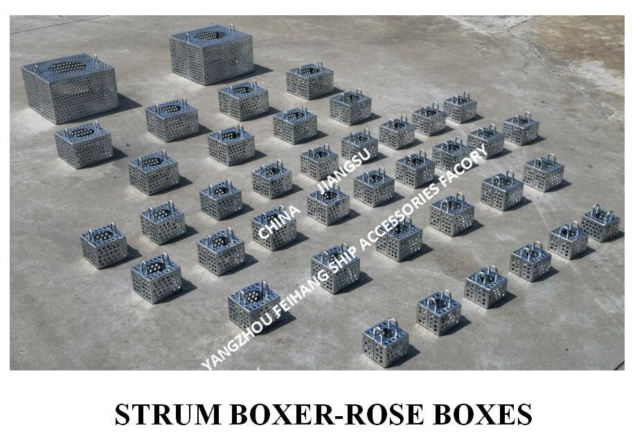 Ζυγισμένο φίλτρο από χάλυβα Rose Box για γραμμή αποθήκευσης FH-100A JIS F7206 Mesh-10mm