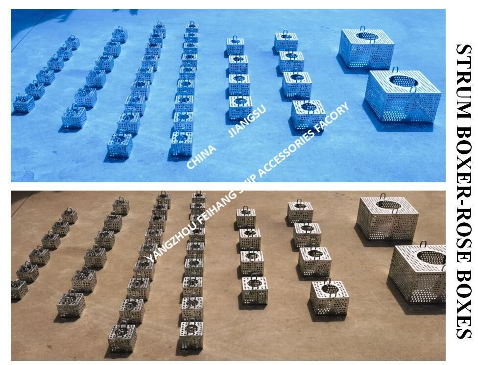 Ζυγισμένο φίλτρο από χάλυβα Rose Box για γραμμή αποθήκευσης FH-100A JIS F7206 Mesh-10mm