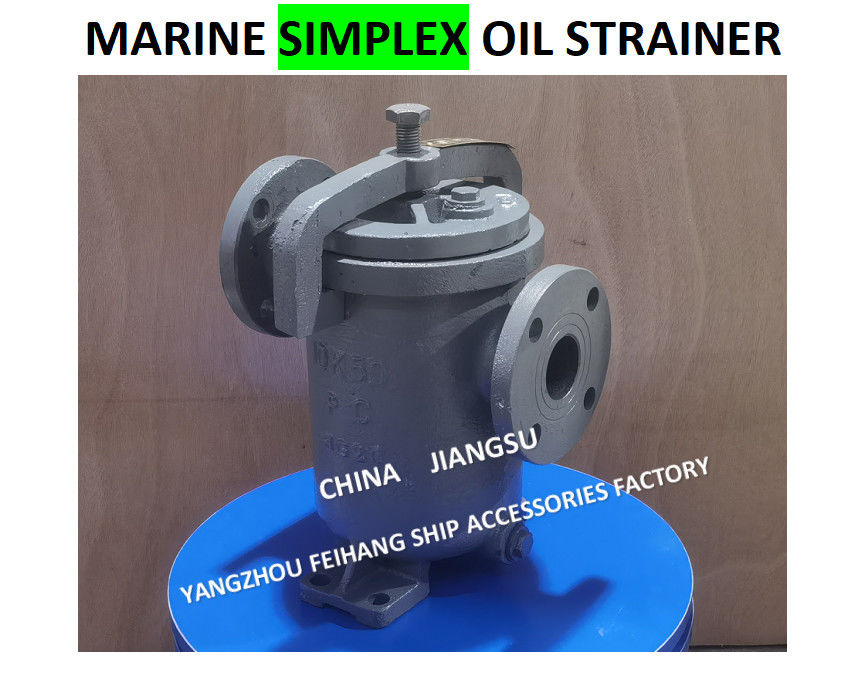 JIS F7209 Μοναδικό φίλτρο πετρελαίου 5K-100A Σώμα - Χυτοσίδηρο και φίλτρο - Ατσάλι