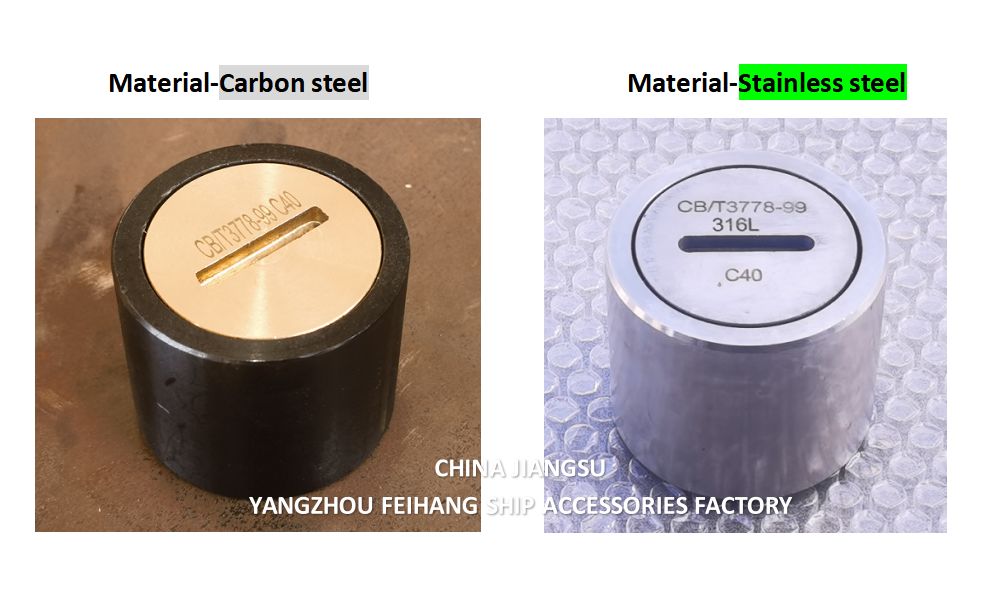 Κεφαλή Σωλήνα Ηχομέτρησης CB Design Standards από Χυτοχάλυβα ή Ανοξείδωτο Χάλυβα